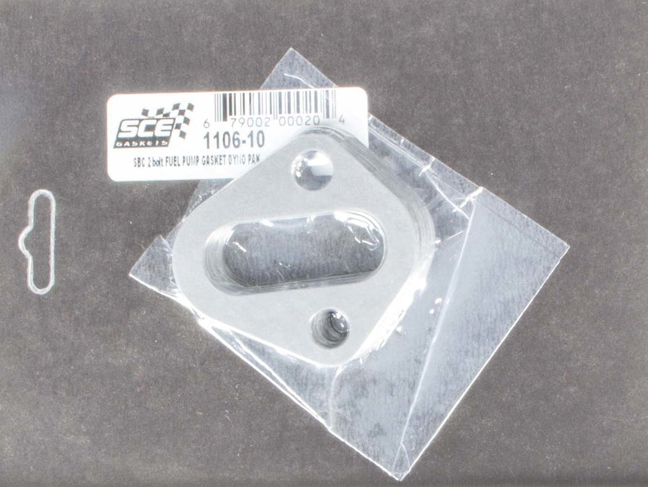 SCE GASKETS 1106-10 SBC Fuel Pump Gaskets Dyno-Pak (10)