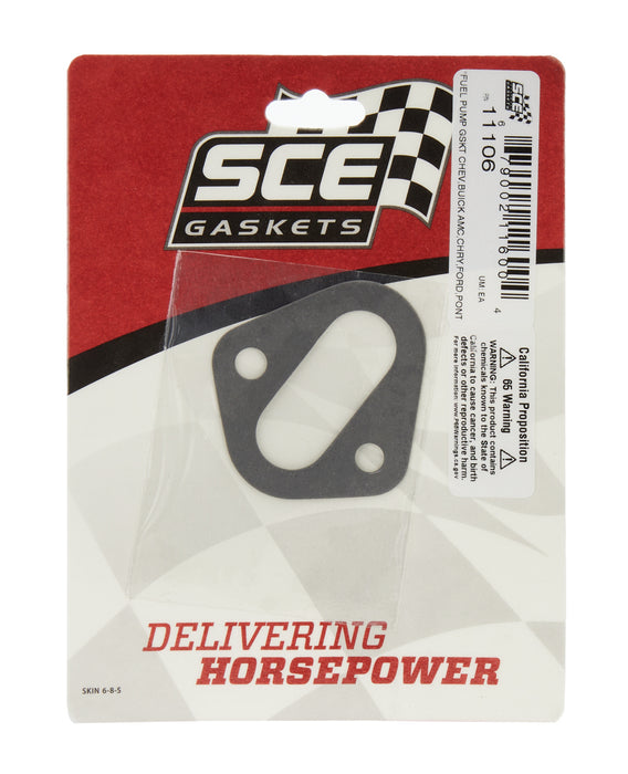 SCE GASKETS 11106 Gasket - Fuel Pump - SBC