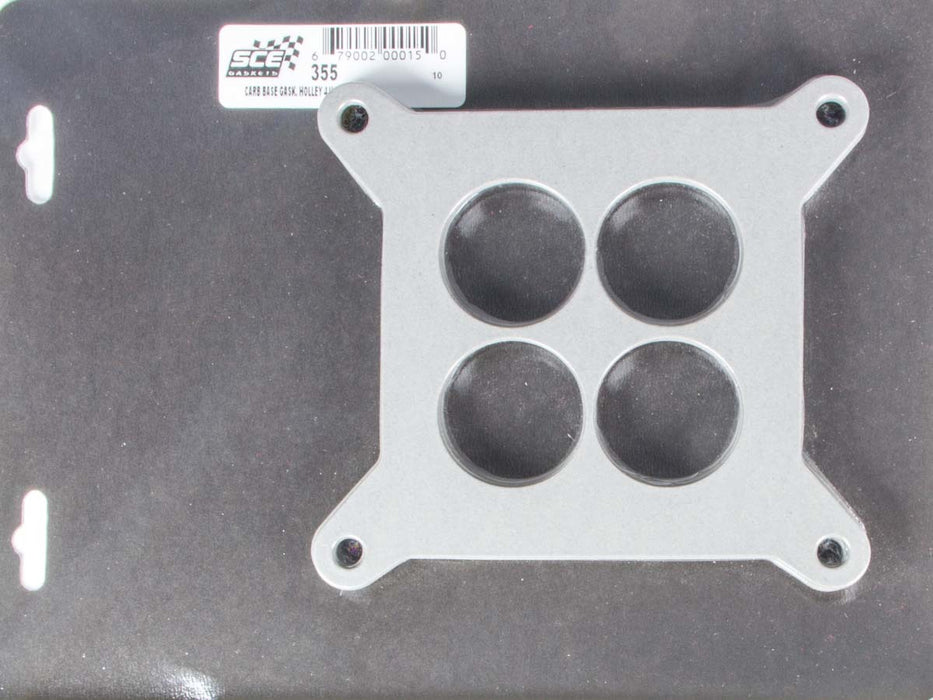 SCE GASKETS 355 Carburetor Gaskets (10) Holley 4-Hole 4-BBL