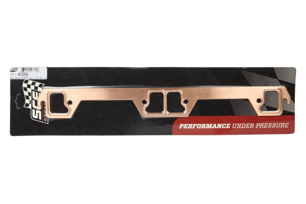 SCE GASKETS 4029 AMC 390-401 Copper Exhaust Gaskets
