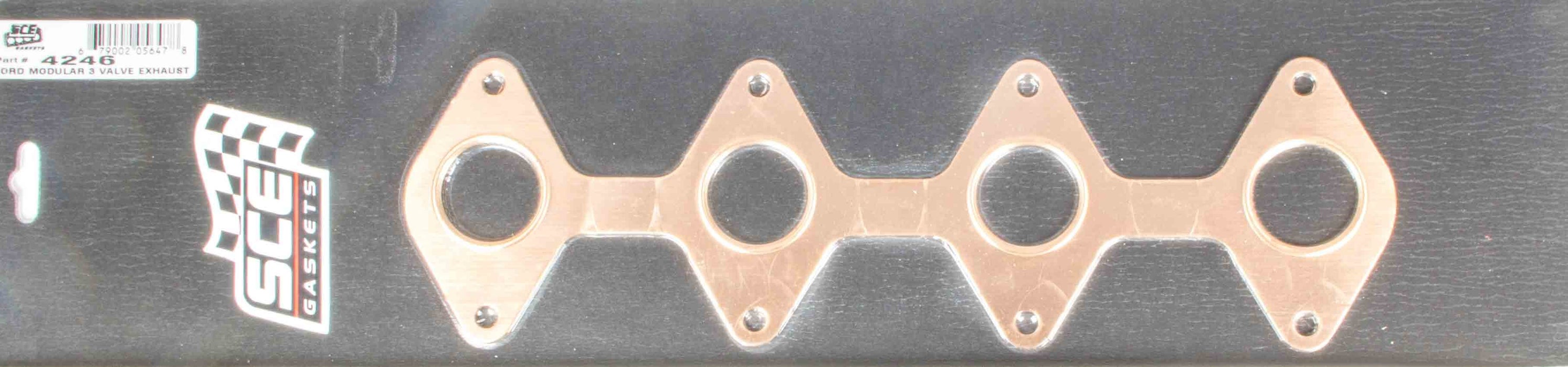 SCE GASKETS 4246 Pro-Copper Exhaust Gskt - Ford 4.6L 3V