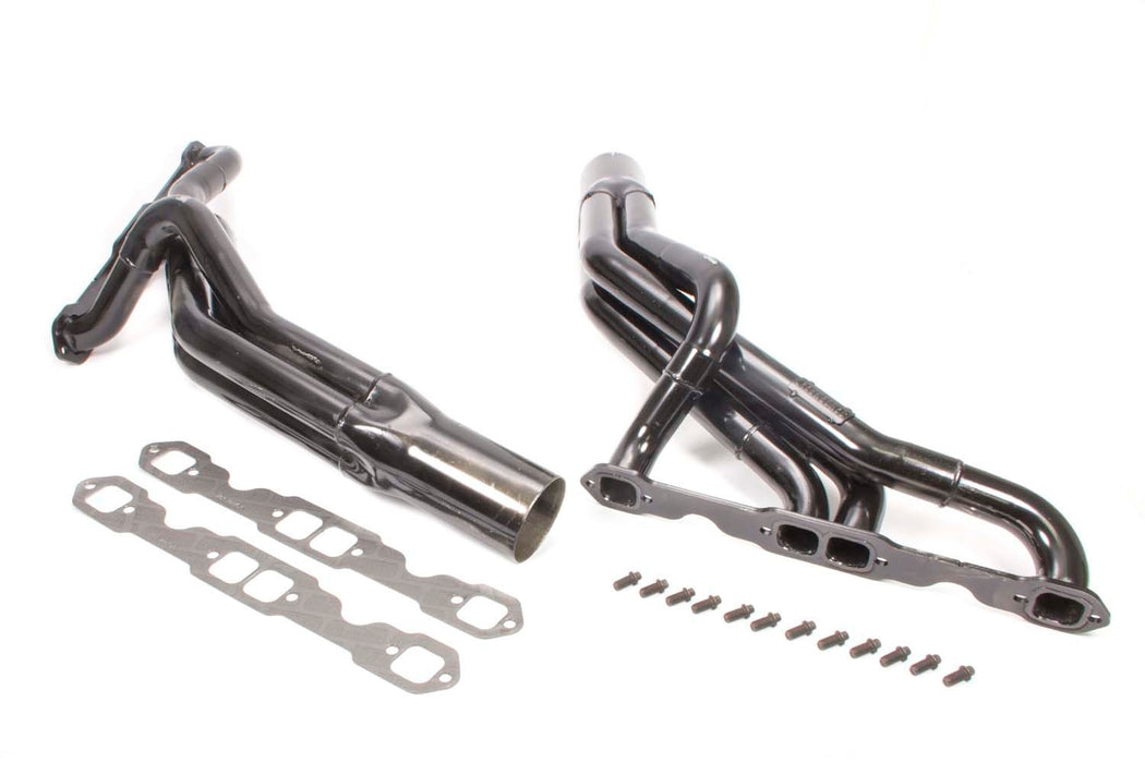 SCHOENFELD 155V Headers SBC Stock Clip 1-5/8 - 1-3/4