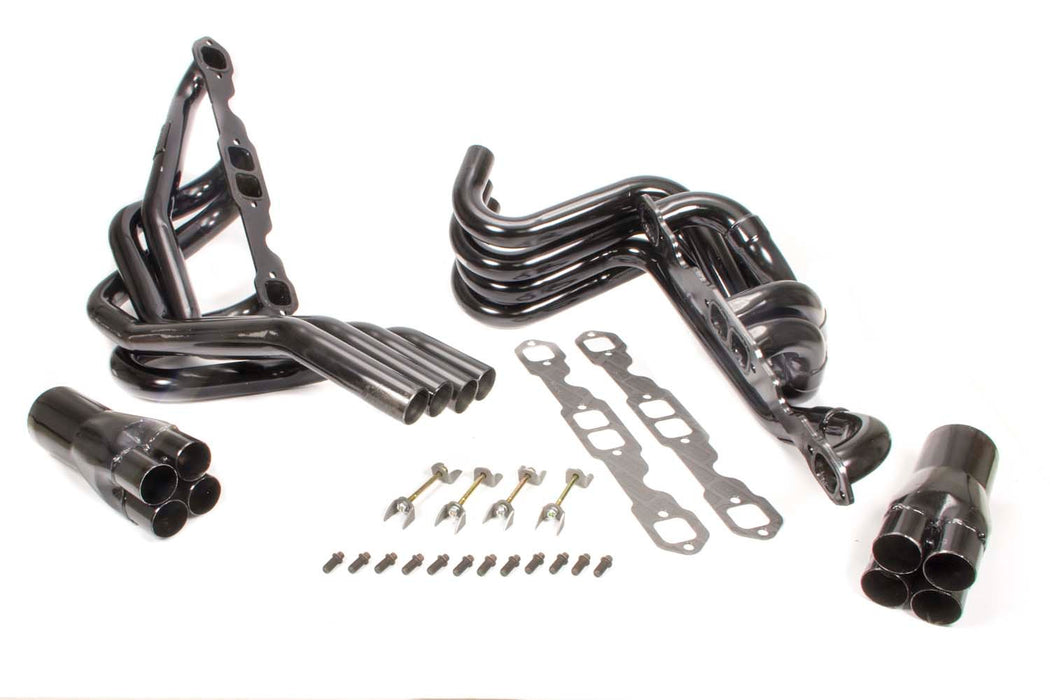 SCHOENFELD 180-1 SBC 180 Deg C/O Headers 1-3/4