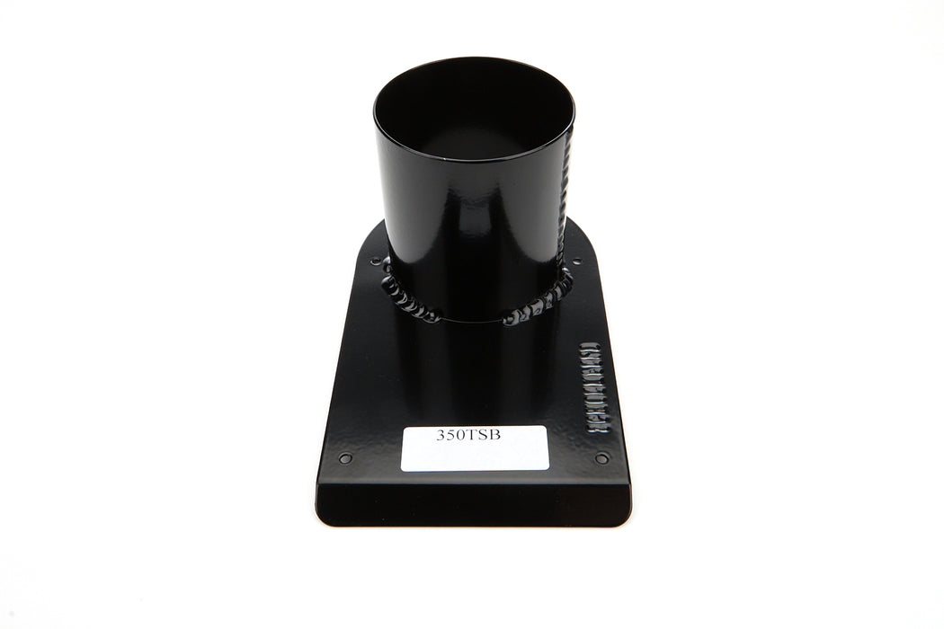 SCHOENFELD 350TSB Tail Pipe Saver 3-1/2in Single Outlet Black