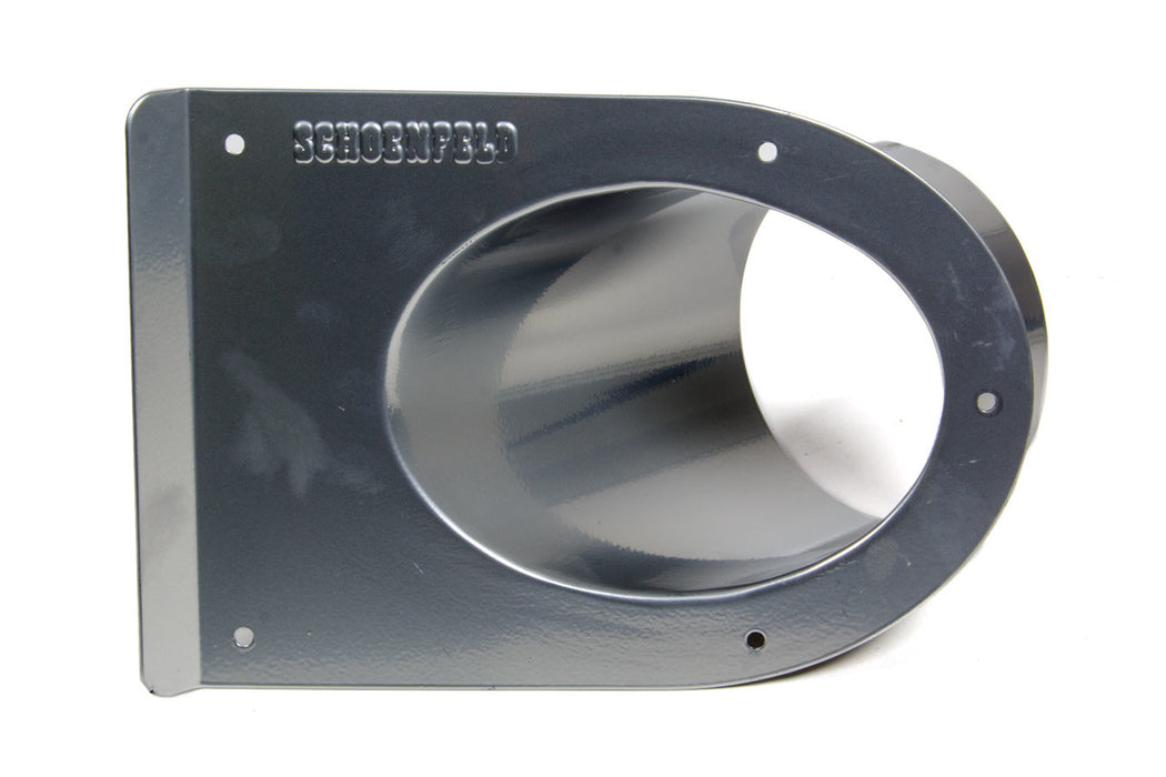 SCHOENFELD 400TSS-45 Tail Pipe Saver 4in Silver 45 Degree