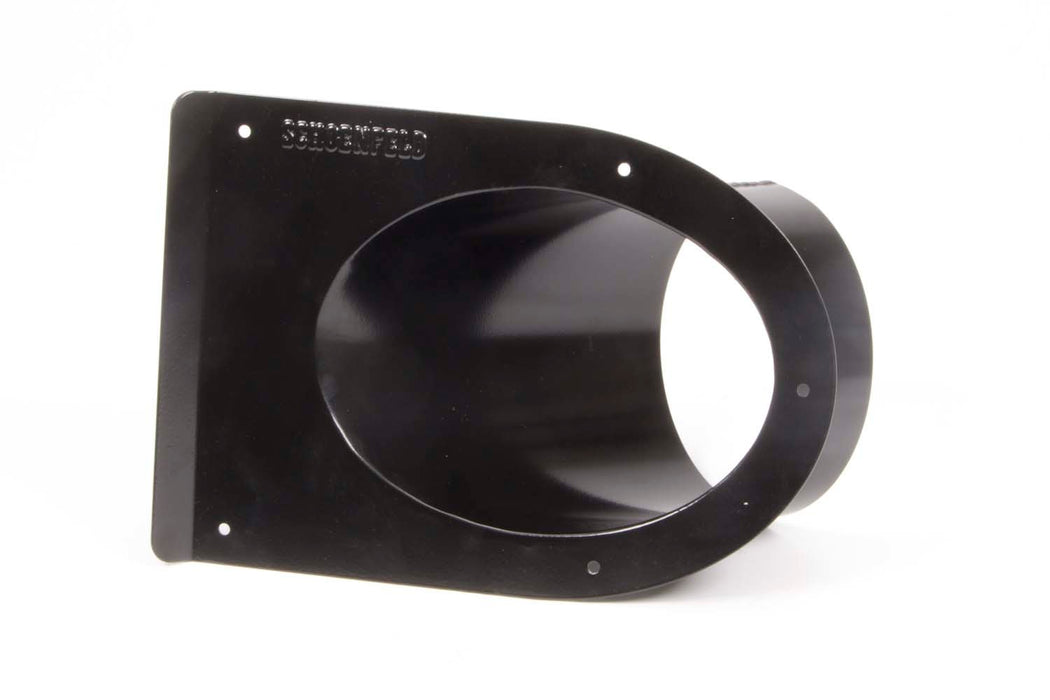 SCHOENFELD 500TSB-45 Tail Pipe Saver 5in Black 45 Degree