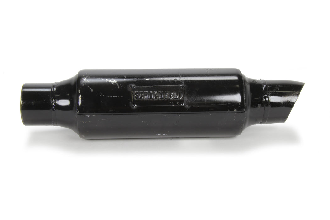 SCHOENFELD MS132022 Muffler Mini Sprint 2in Inlet 2-1/4 Outlet 13in