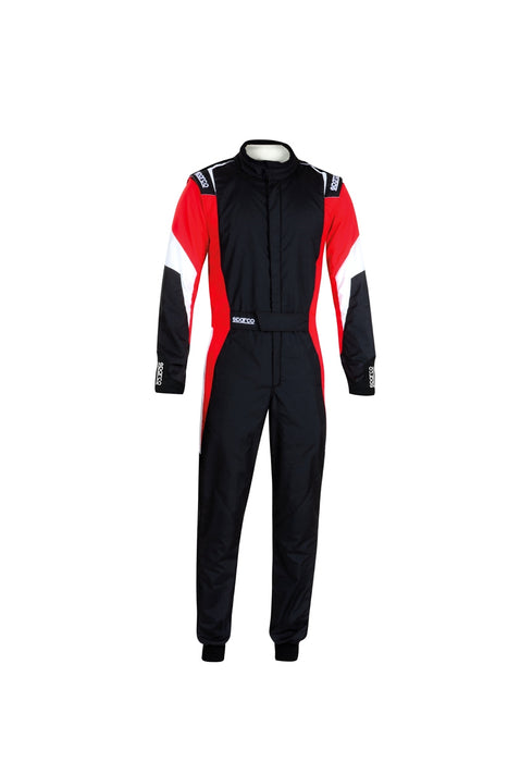 SPARCO 001144B56NRRB Comp Suit Black/Red Large