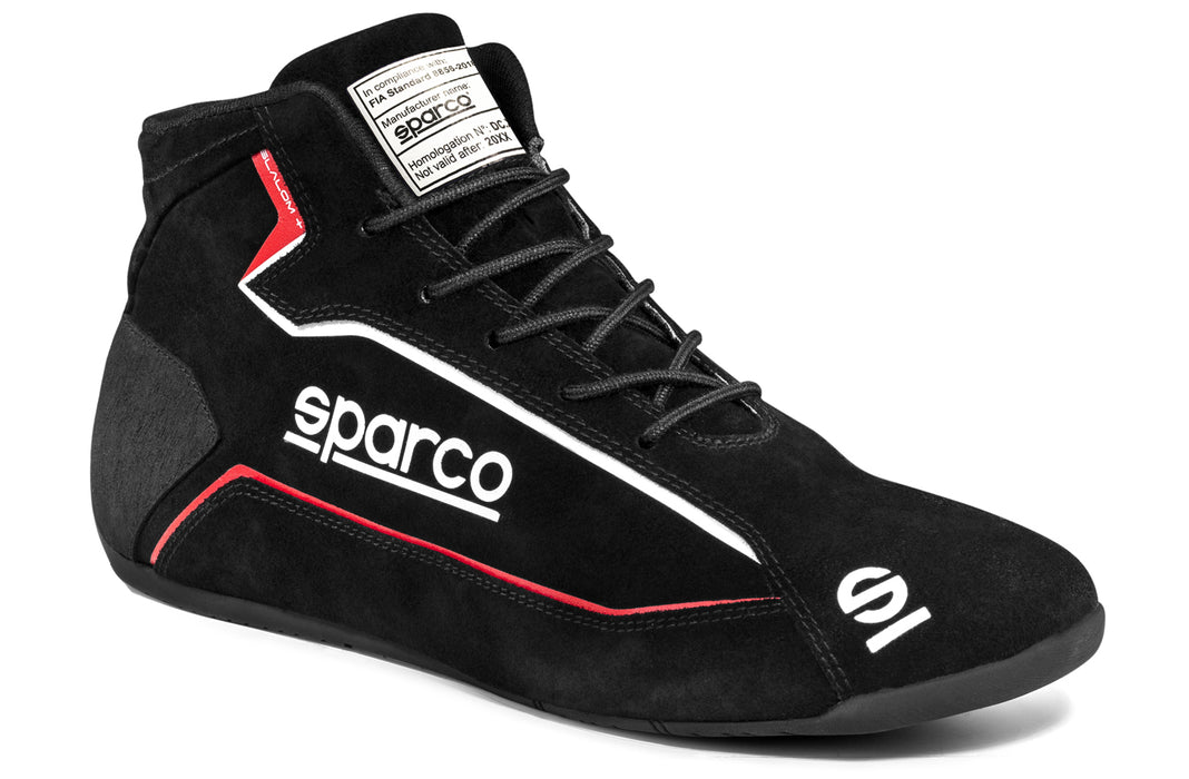 SPARCO 00127446NR Shoe Slalom + Black Size 12 Euro 46