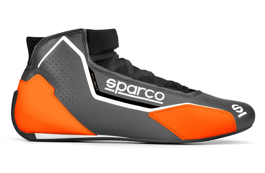 SPARCO 00128345GRAF Shoe X-Light Gray / Org Size 11-11.5 Euro 45