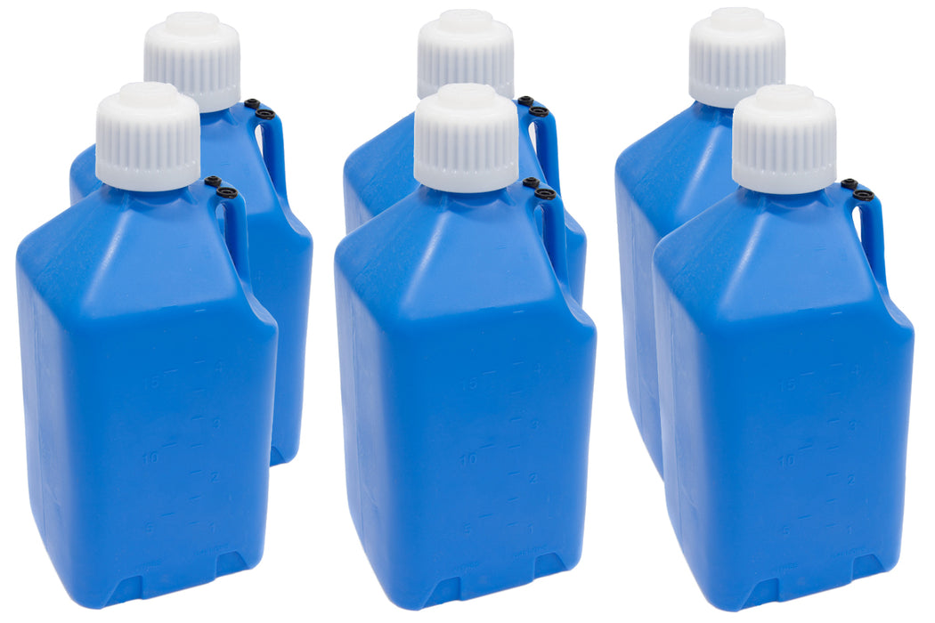 SCRIBNER 2000B-CASE Utility Jug - 5-Gallon Blue - Case 6