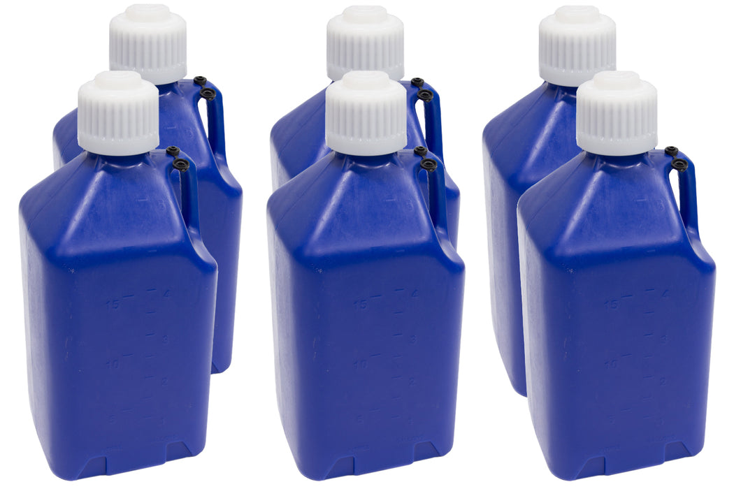 SCRIBNER 2000DB-CASE Utility Jug - 5-Gallon Dark Blue - Case 6