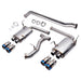 Injen SES1207TT Injen Technology Stainless Steel Cat-Back Exhaust System w/ Burnt Titanium Tips - Truck Part Superstore