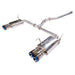 Injen SES1207TT Injen Technology Stainless Steel Cat-Back Exhaust System w/ Burnt Titanium Tips - Truck Part Superstore