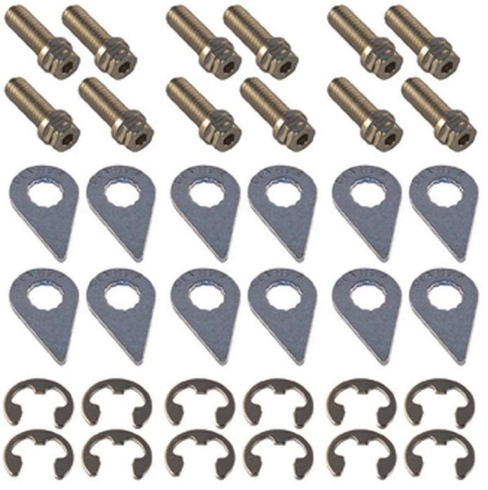 STAGE 8 FASTENERS 8916A Header Bolt Kit - 6pt. 3/8-16 x 1in (12)