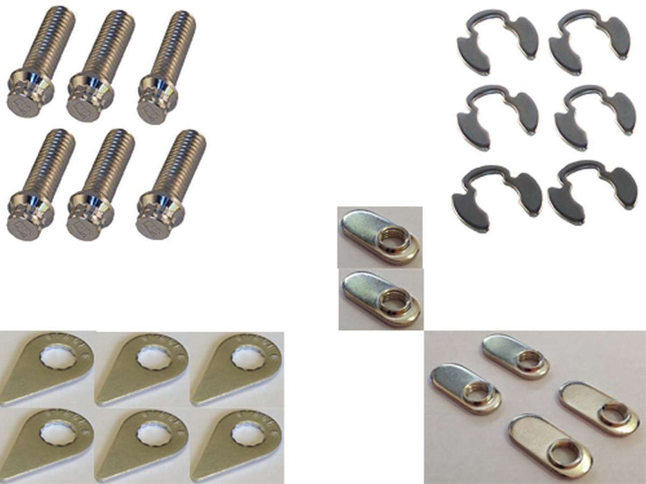 STAGE 8 FASTENERS 8950S Collector Bolt Kit - 6pt 3/8-16 x 1.5in (6)