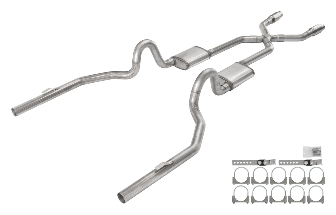 Pypes Performance Exhaust SGG913SE 1978-88 3 Inch GM G-Body Non SS Crossmember Back w/ Xpipe Street Pro Muffler Exhaust System SGG913SE - Truck Part Superstore