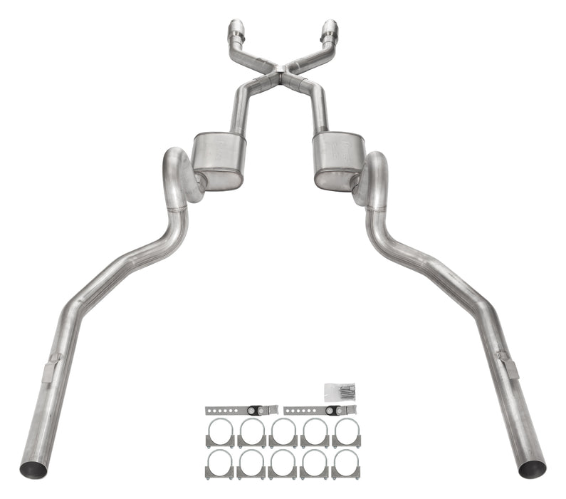 Pypes Performance Exhaust SGG913SE 1978-88 3 Inch GM G-Body Non SS Crossmember Back w/ Xpipe Street Pro Muffler Exhaust System SGG913SE - Truck Part Superstore