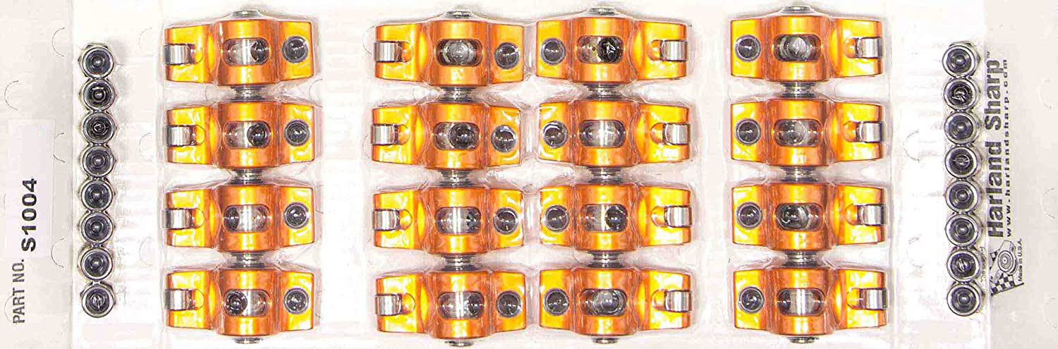 SHARP ROCKERS S1004 SBC Rocker Arms - 1.5 Ratio 7/16 Stud