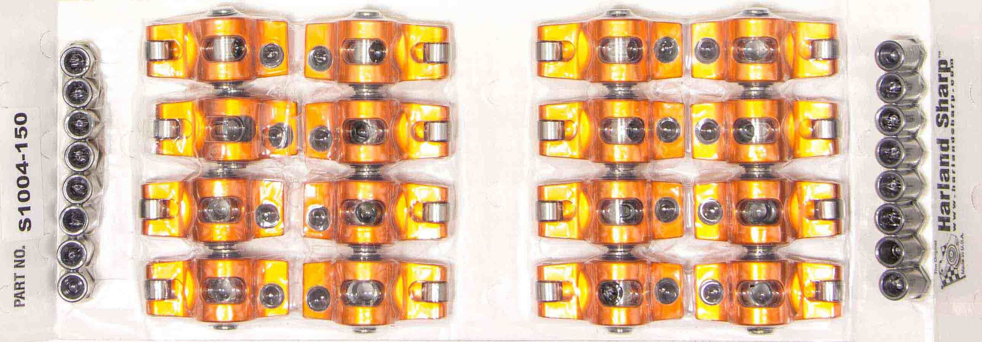 SHARP ROCKERS S1005-150 SBC Rocker Arms - 1.6 Ratio 7/16 Stud