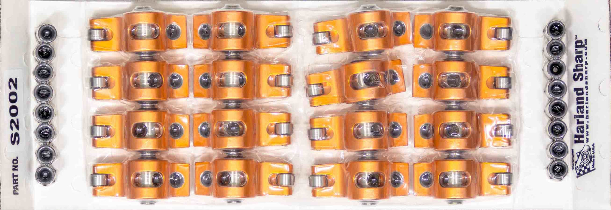 SHARP ROCKERS S2002 BBC Rocker Arms - 1.8 Ratio 7/16 Stud