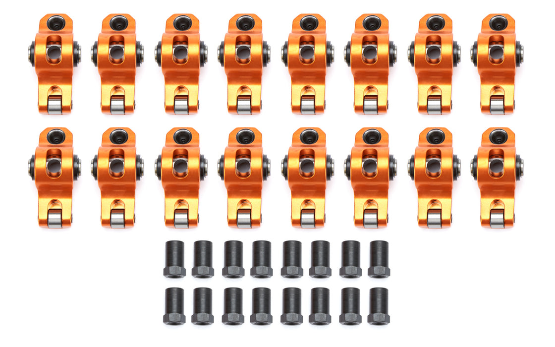 SHARP ROCKERS SD1001 SBC Roller Rocker Arm Set 1.5 Ratio 3/8 Stud
