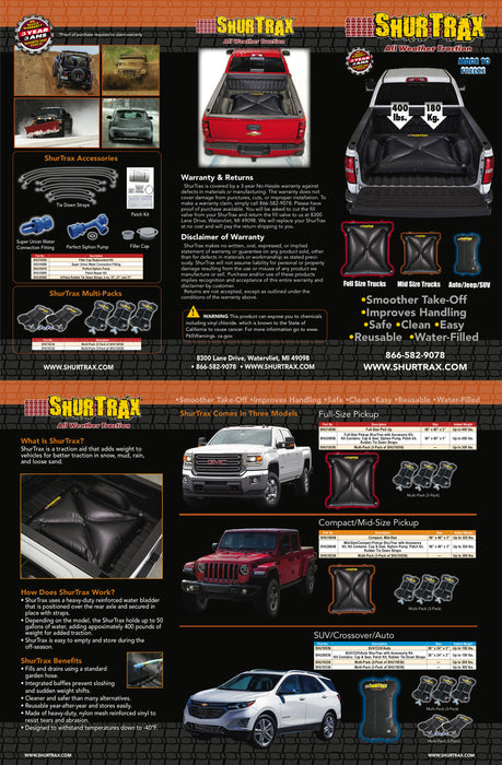 SHURTRAX 104 Tri-Fold For Consumer