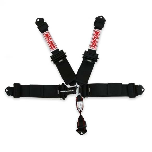SIMPSON SAFETY 132LD5WB Harness 5pt LL Pull-Down 3in / 2in Hans Shldr