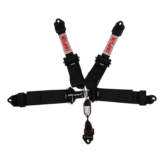 SIMPSON SAFETY 132LD5WC Harness 5pt LL Pull-Down 3in / 2in Hans Shldr