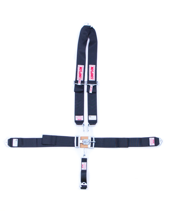 SIMPSON SAFETY 29074BK 5-PT Harness System FX P/D B/I V 62in