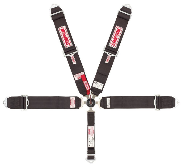 SIMPSON SAFETY 29104BK 5pt Harness System CL P/U B/I Ind