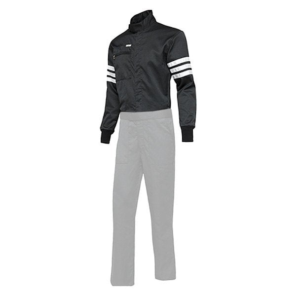 SIMPSON SAFETY 402412 Jacket Dbl  Nomex BK XL Gabardine