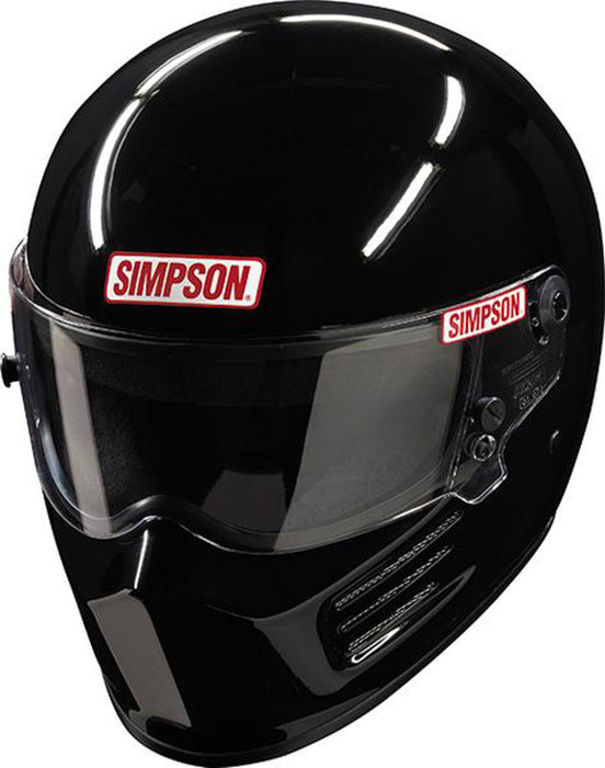 SIMPSON SAFETY 7200022 Helmet Bandit Medium Gloss Black SA2020