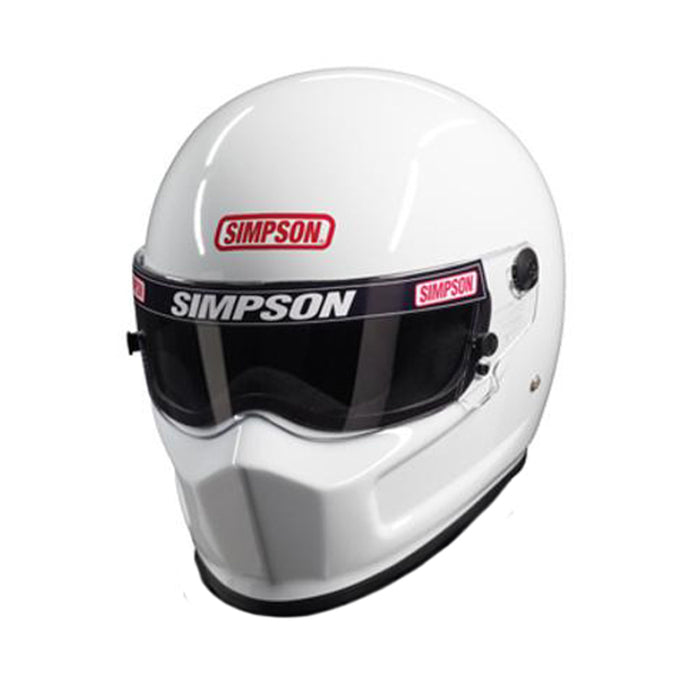 SIMPSON SAFETY 7210021 Helmet Super Bandit Medium White SA2020