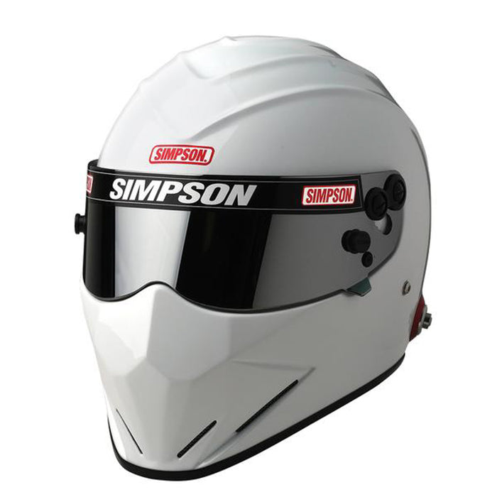 SIMPSON SAFETY 7297121 Helmet Diamondback 7-1/2 White SA2020