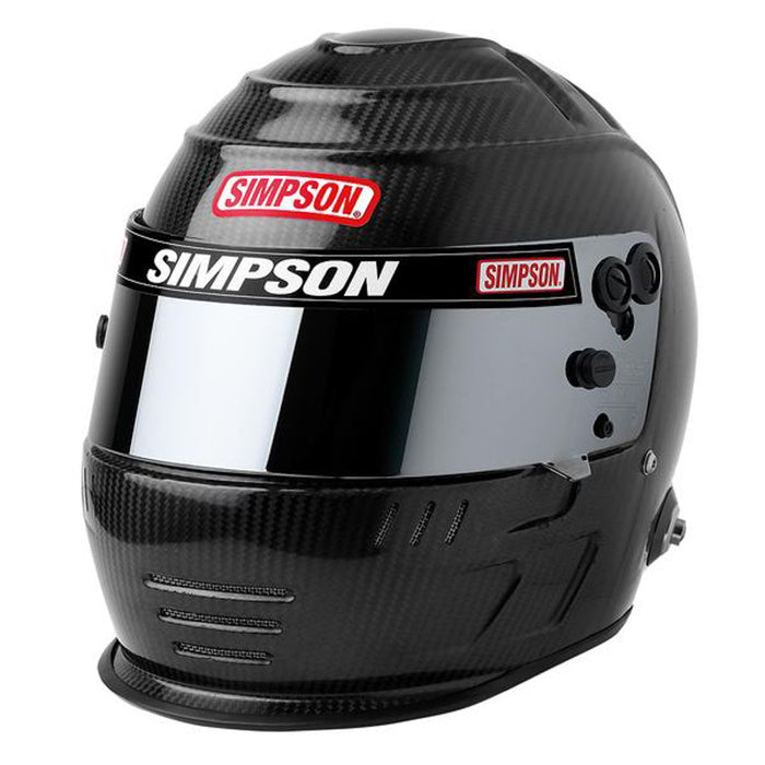 SIMPSON SAFETY 770718C Helmet Speedway Shark 7-1/8 Carbon SA2020