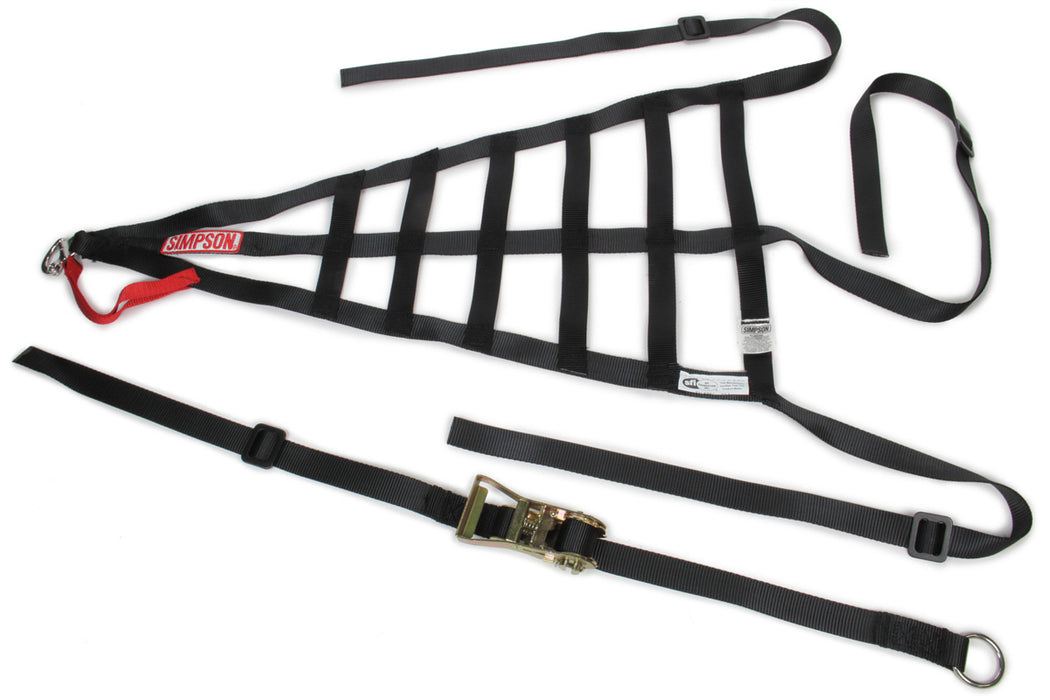 SIMPSON SAFETY DNC5RLP Driver Net Corvette Left Poly 28in x 15-3/4