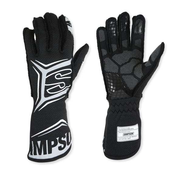 SIMPSON SAFETY MGZK Glove Magnata XX-Large Black SFI 3.5/5