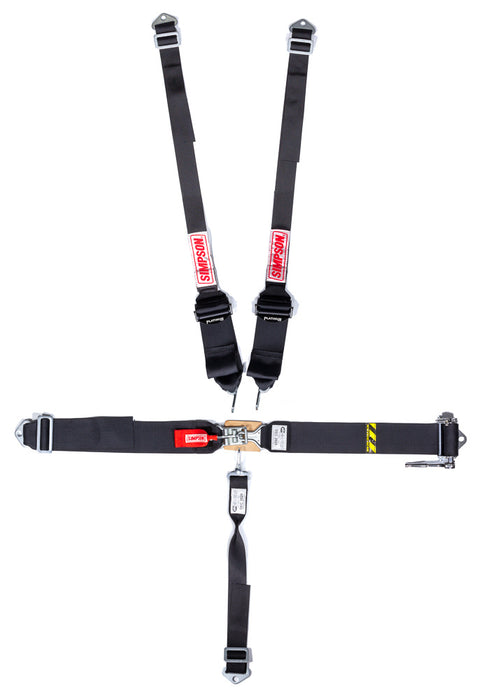 SIMPSON SAFETY SB51204 5-PT Harness System Alum Ratchet Left Side
