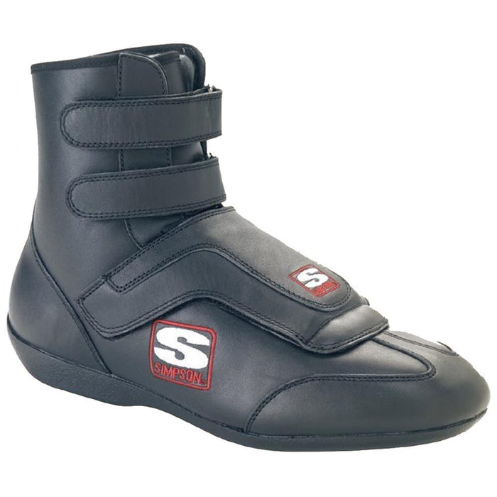 SIMPSON SAFETY SP900BK Sprint Shoe 9 Black SFI