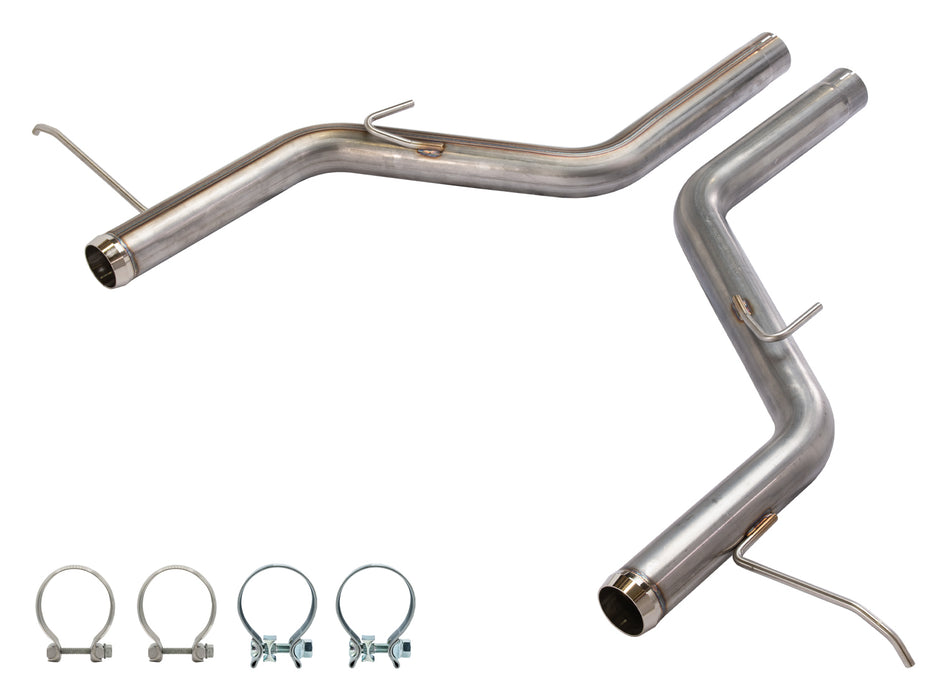 Pypes Performance Exhaust SJJ05MS 2012-21 Jeep Cherokee SRT Pype Bomb Exhaust 409 Stainless Steel SJJ05MS - Truck Part Superstore