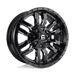 Fuel 1PC D59520008247US D595 20X10 8X6.5 GL-BLK-MIL -18MM - Truck Part Superstore
