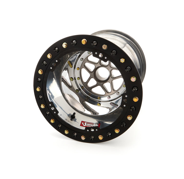 SANDER ENGINEERING S15-185-SO2 Sprint Wheel 15x18 5in BS Outside Lock W/Cover