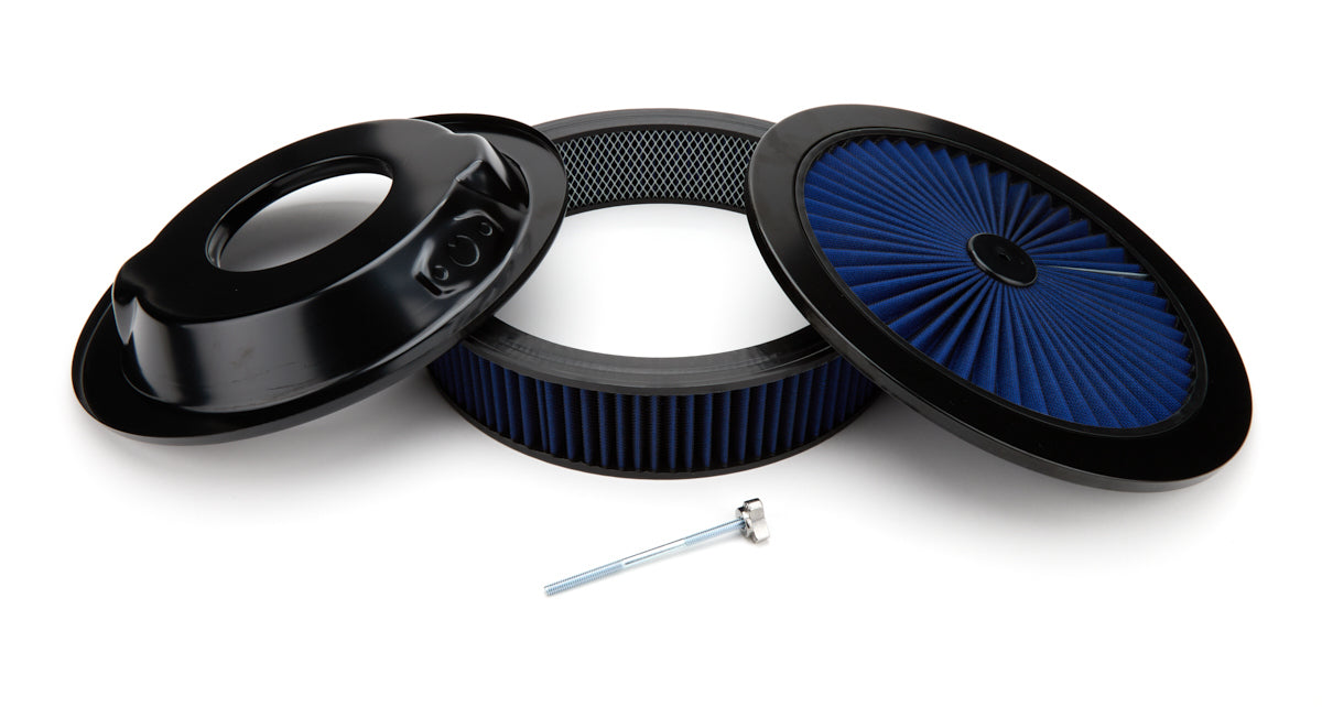 SPECIALTY PRODUCTS COMPANY 4391BL Air Cleaner Kit 14 x 3 Recessed Base
