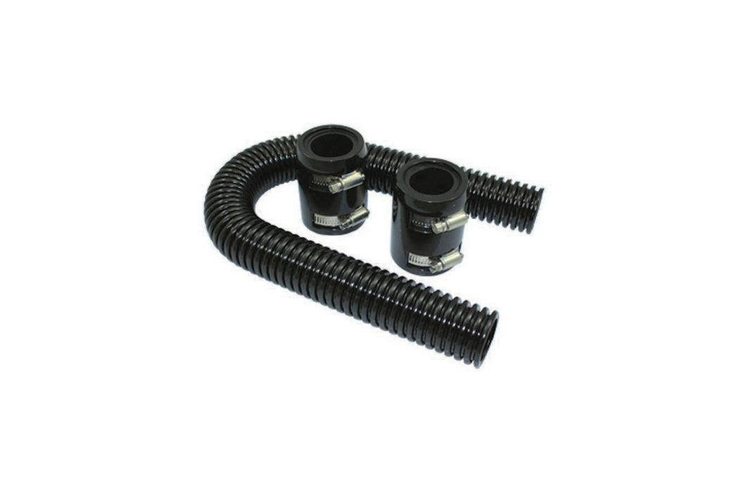 SPECIALTY PRODUCTS COMPANY 6452 Radiator Hose Kit  24in w/Aluminum Caps Black