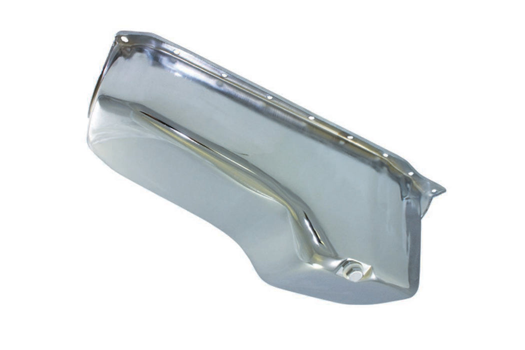 SPECIALTY PRODUCTS COMPANY 7441 86-   SBC Steel Stock Oil Pan Chrome