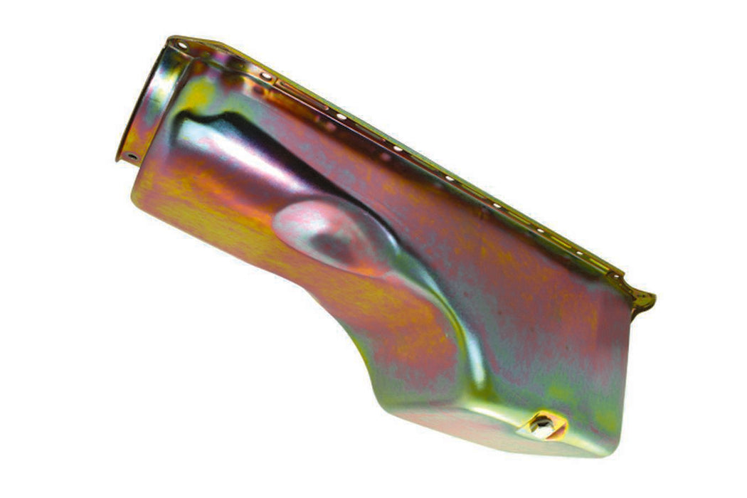 SPECIALTY PRODUCTS COMPANY 7444Z 65-90 BBC Steel Stock Oil Pan Zinc