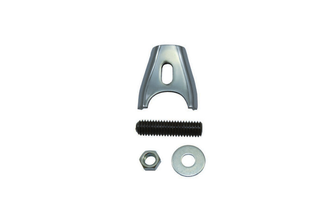 SPECIALTY PRODUCTS COMPANY 7606 Chevy V8 Comp Style Distr Hold Down Chrome