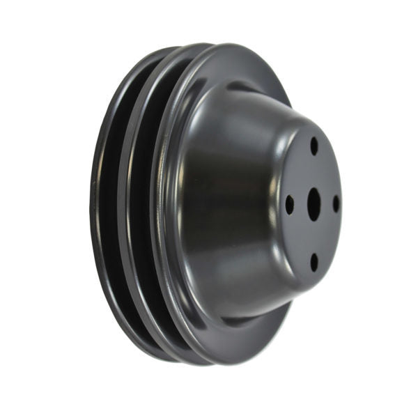 SPECIALTY PRODUCTS COMPANY 8956BK Water Pump Pulley SBC Long Water Pump Double