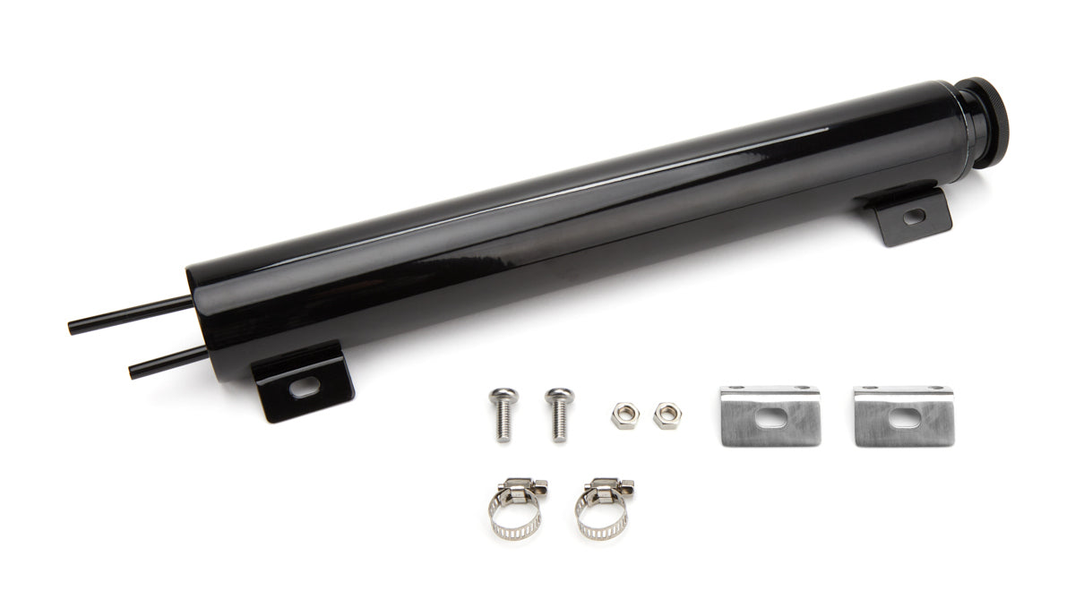 SPECIALTY PRODUCTS COMPANY 9974BK Radiator Overflow Tank 2 in x 15in Black Stainles